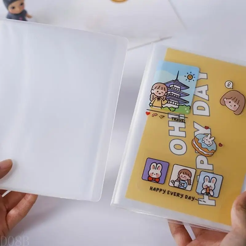 D08B Flexible Insert Pocket Storage Book For Office Home Use Organize Documents Efficiently