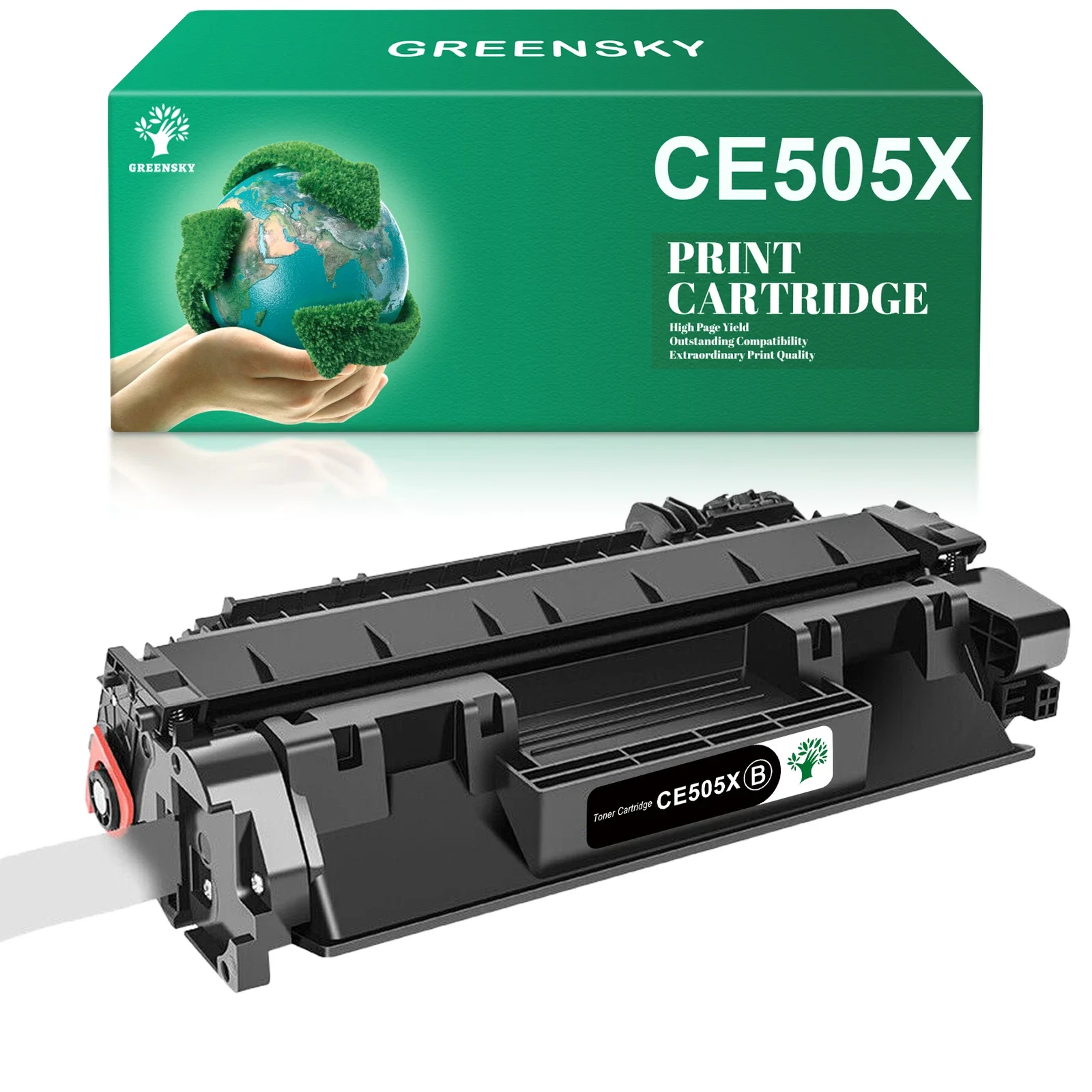 

1x CE505X 05X лазерный тонер-картридж для P2050 P2055dn P2055X P2055