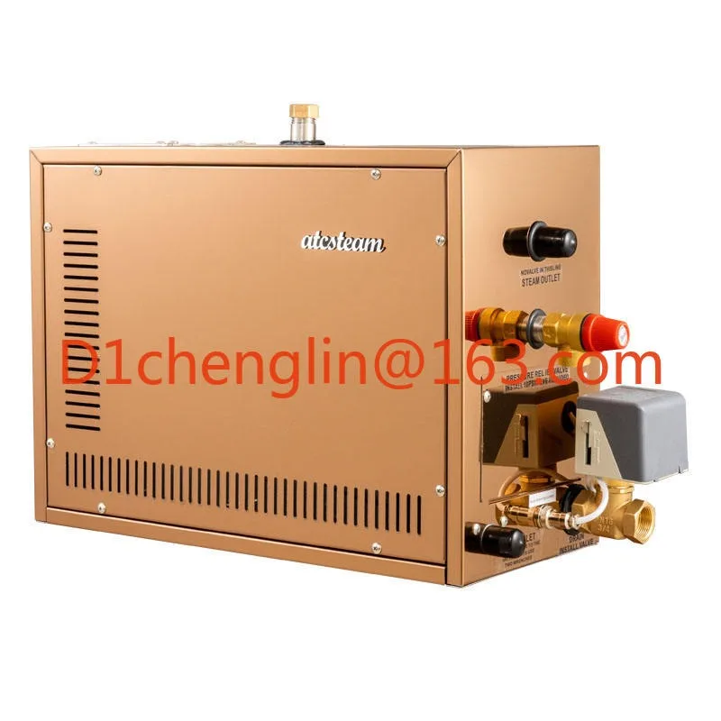 Home Use Wet Steam Bath Steam Generator Computer Control Panel Electric Hotel Bathroom Made Stone Essential Sauna