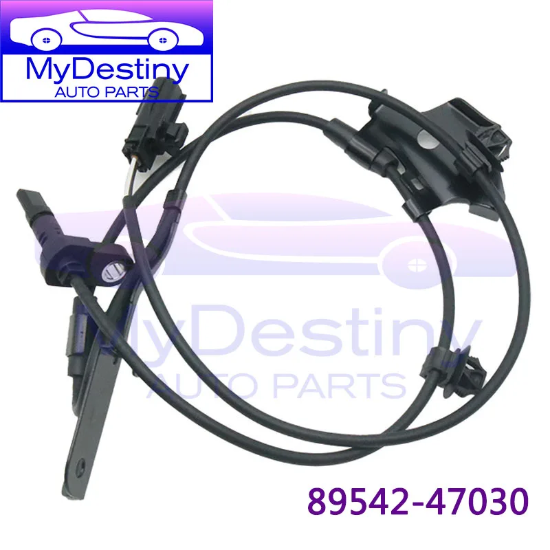 89542-47030 Front Right ABS Wheel Speed Sensor for 2010-2015 Toyota Prius Lexus CT200h ZWA10_ New 8954247030 ALS2321 5S12848