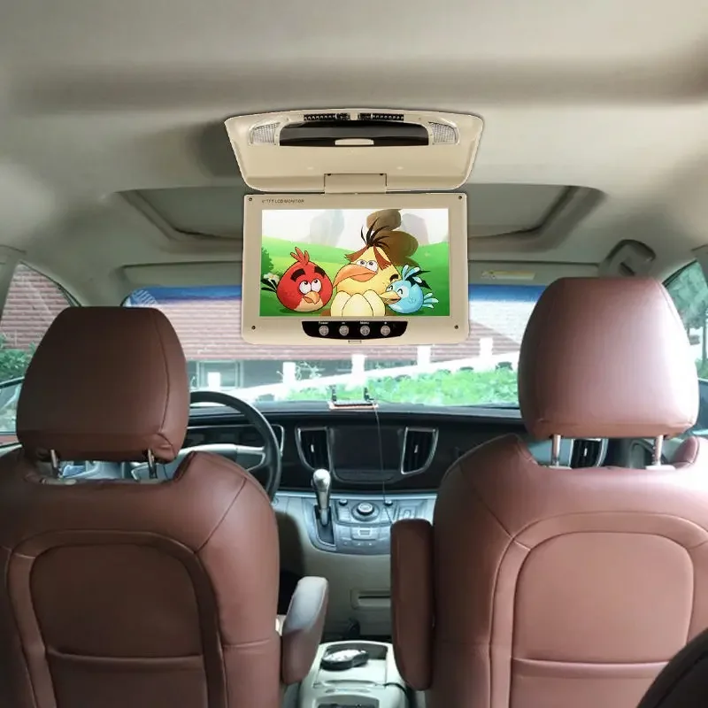 9/11 inch ceiling pure display high definition ultra-thin pick-up car truck reversing image camera cannot be plugged into U disk