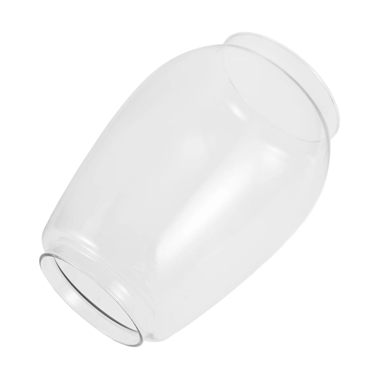 Linterna de cristal Vintage, lámpara de aceite de globo, chimenea, pantalla de repuesto redonda transparente para lámpara, linterna Retro de huracano para exteriores