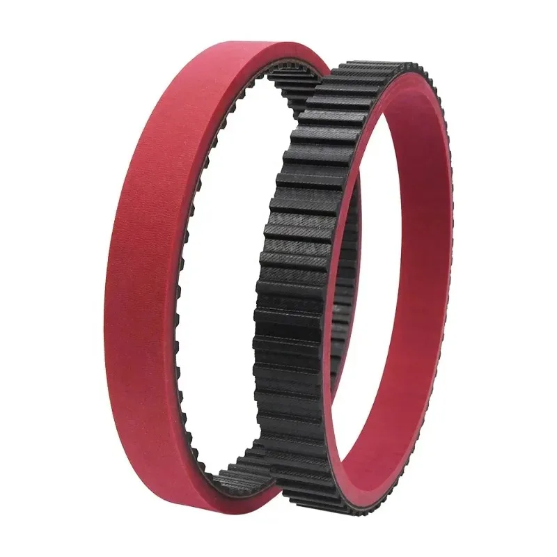 

Автоматическое упаковочное оборудование для пленочного ремня с красным резиновым покрытием, специальный ремень ГРМ OEM