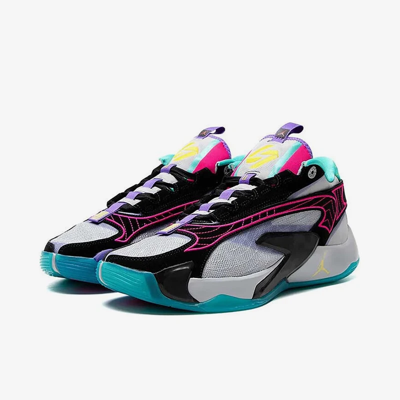 Официальные мужские баскетбольные кроссовки Nike JORDAN LUKA 2PF с мягкой подкладкой DX9012-007