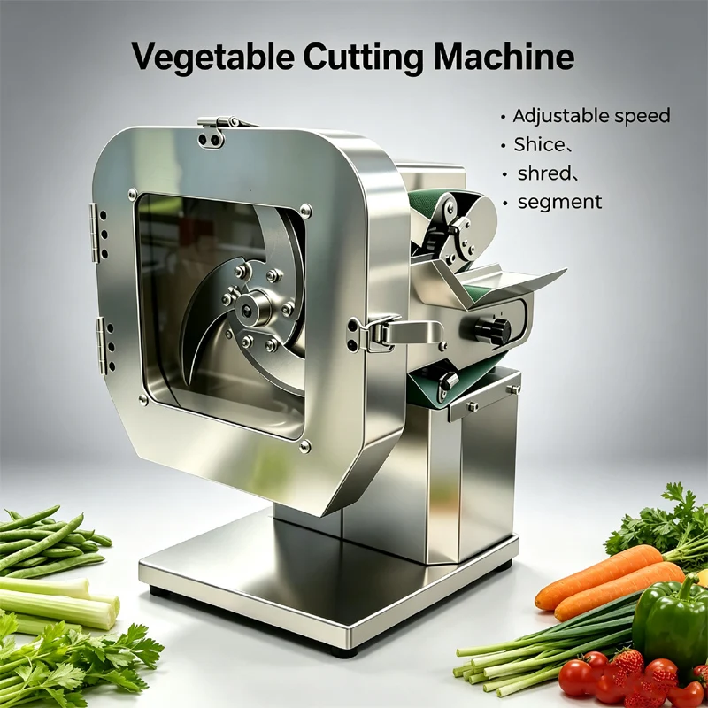 Commercial Vegetable Cutter Machine Small Stainless Steel Electric Vegetable Slicing Shredding Cutting Machine For Restaurant