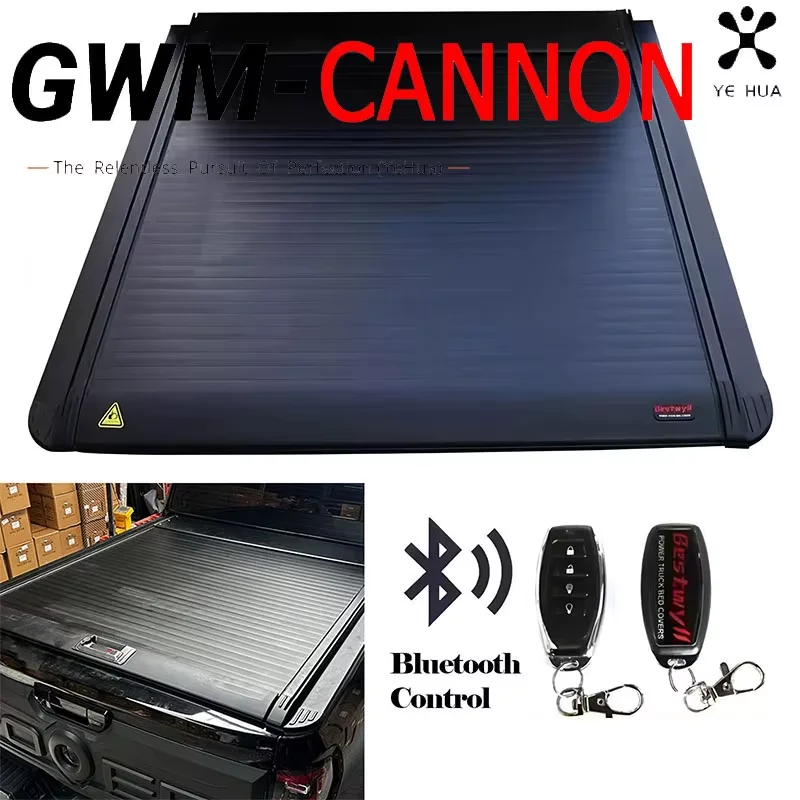 Car Roller Blind Cover For 2019-2026 Great Wall Gwm Cannon Poer Support Electric Manual Rear Trunk Exterior Modification Parts