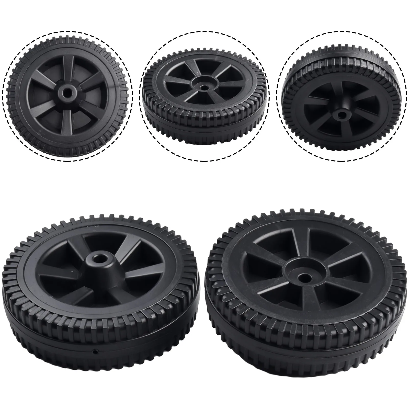 Premium 7 Grill Wheels Replacement Parts for Gas Grills Easy Installation and Long Lasting Performance 2pcs