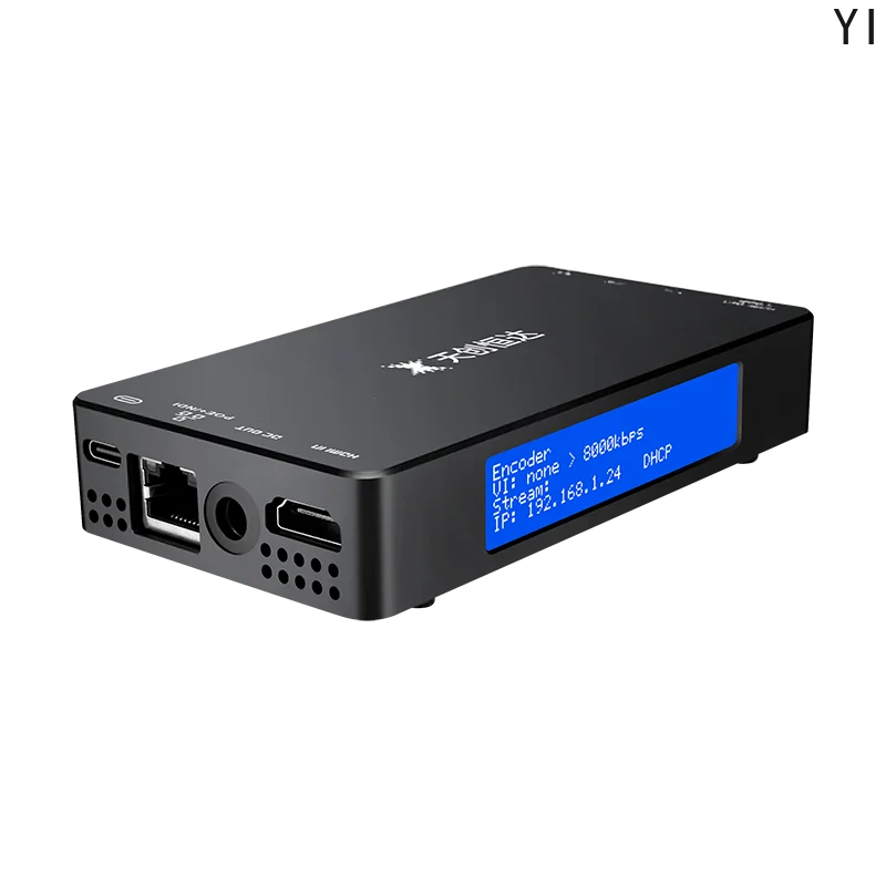 

YYHC HD MI 4K Live Encoder Decoder Ultra-compact Independent Hardware Codecs Multimedia Streaming and NDI