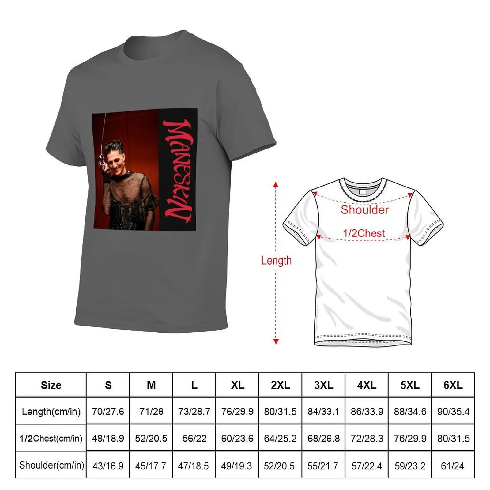 Damiano David Maneskin T-Shirt mens graphic t shirts t shirt personalised T-Shirt