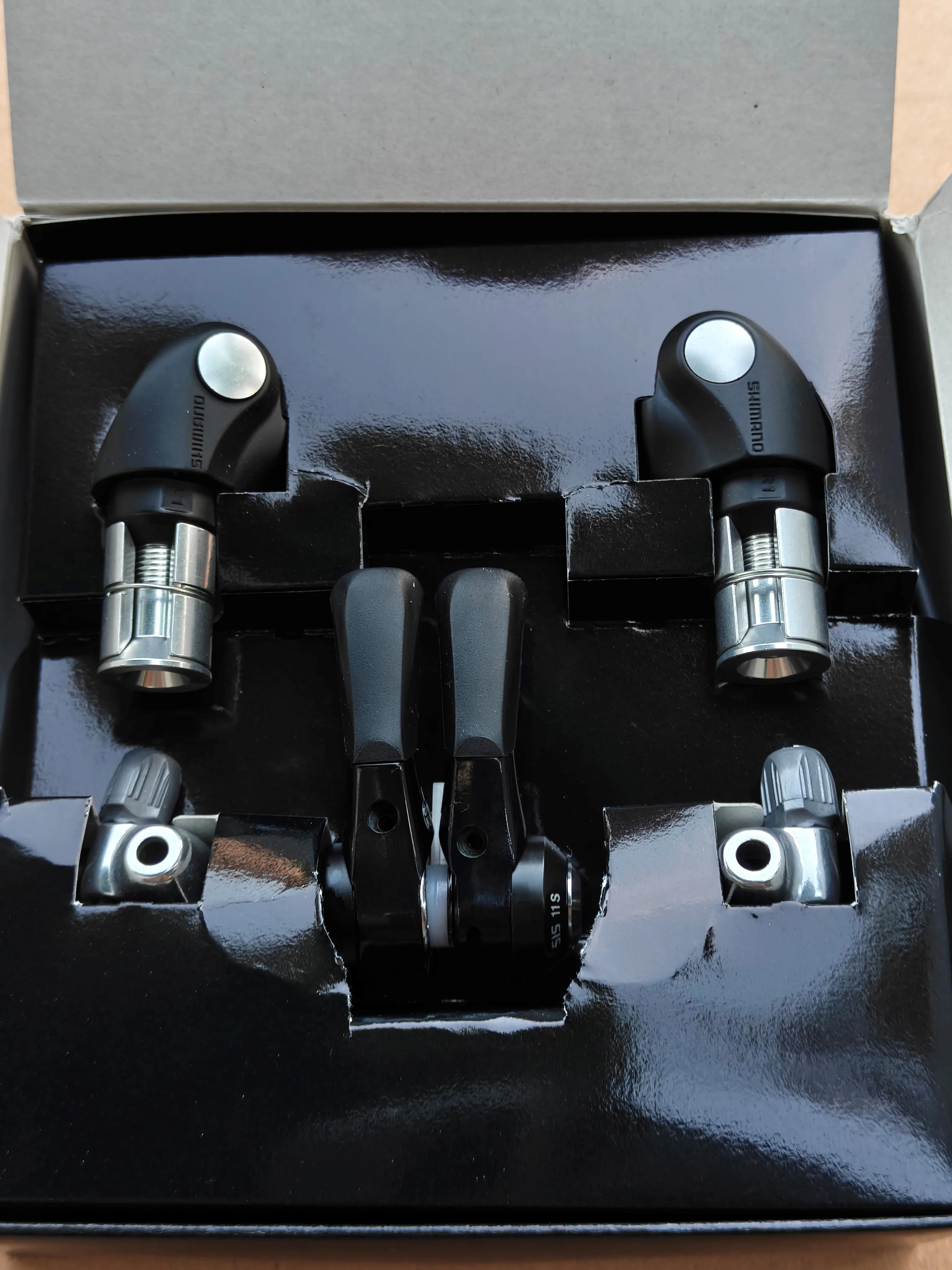 SHIMANO DURA-ACE SL-BSR1 11S TT Schalthebel 2x/3x OT-SP41 Endtyp Hilfsschalthebel – Detail 6