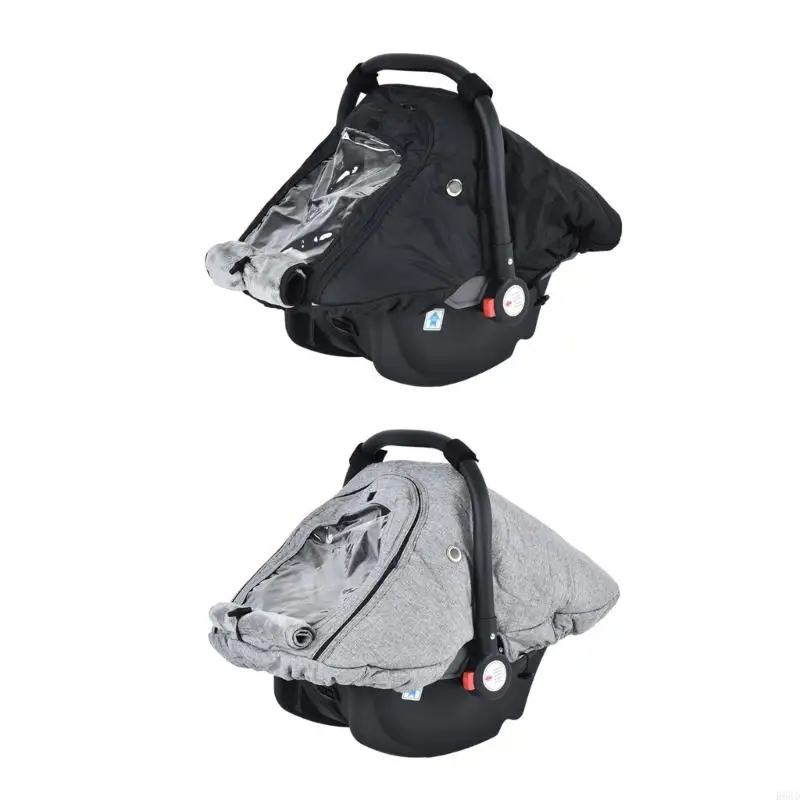 

R66D Double Zipper Panels Baby Basket Cover Waterproof Oxford Fabric For Strollers