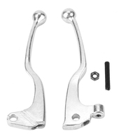 1 Pair of Motorcycle Clutch Brake Lever Handle for Yamaha YZ80/YZ125/TW200