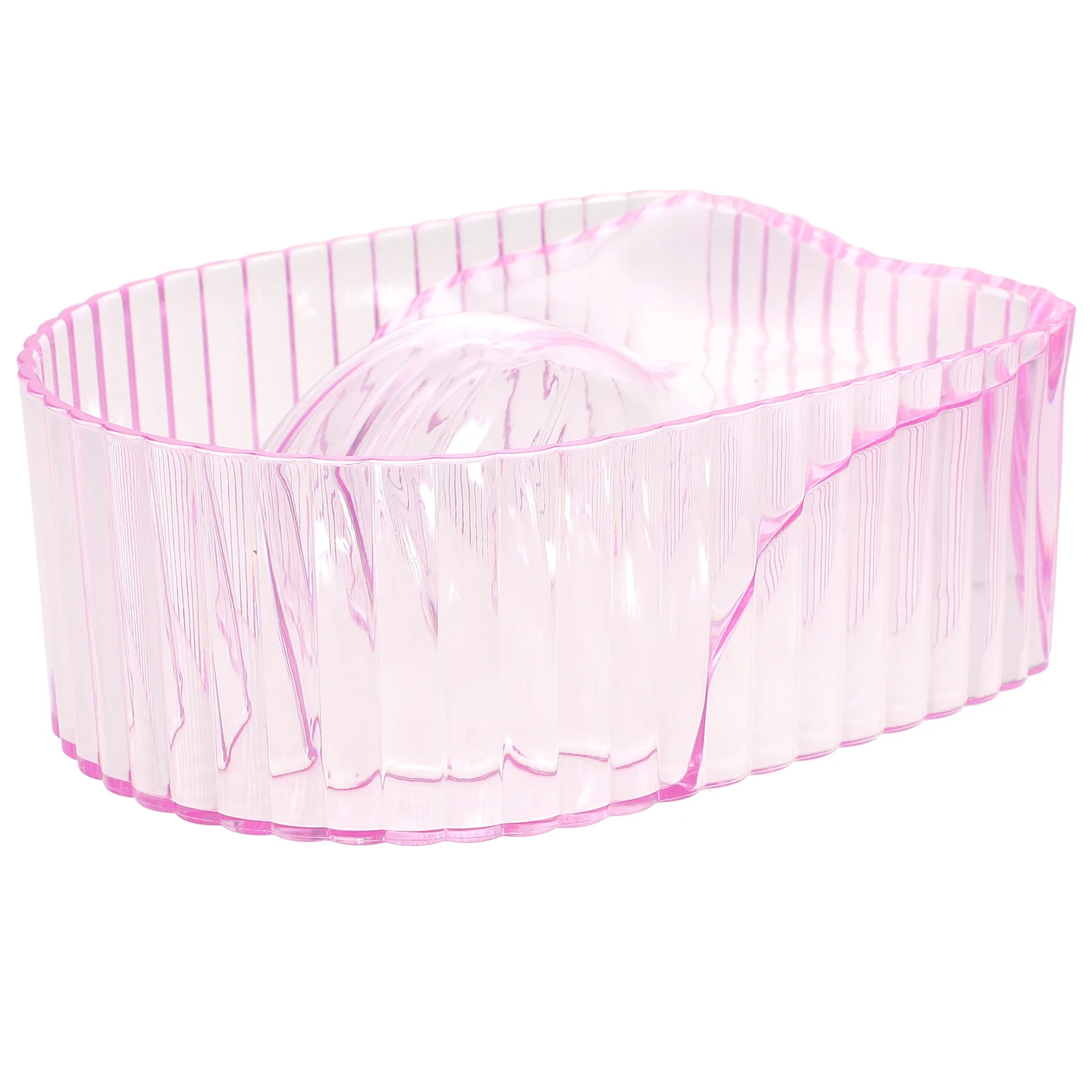 Nail Soak Bowl Acryl manicurekom voor het verwijderen van nagelkunst, handinweken spa-tool, manicurebenodigdheden voor thuisgebruik in de salon