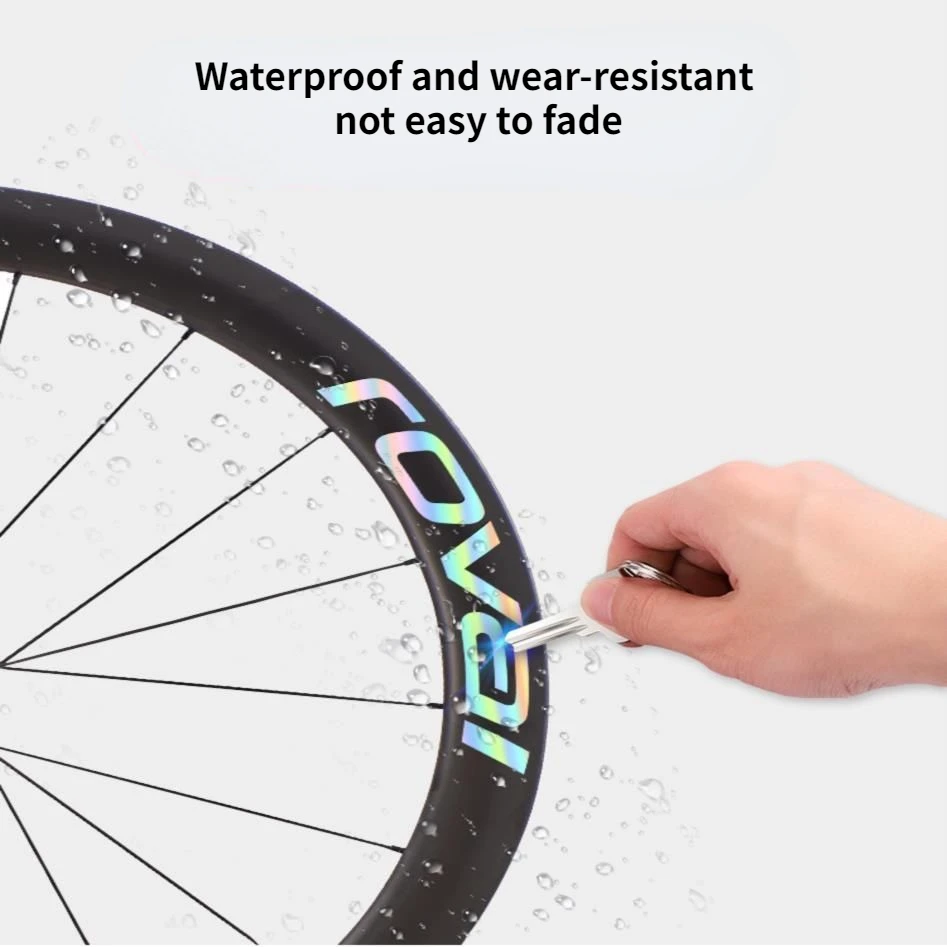 ロードバイク RAPIDE CLX ホイールセットステッカーバイクリムデカール