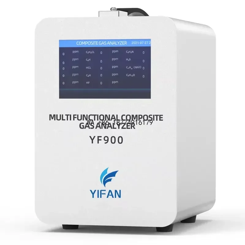 wmwmnu VOC, CO, CO2, NO2, SO2, ClO2, NH3, H2S, CL2, HCL pump-suction multi-parameter portable gas detector, toxic harmful gas