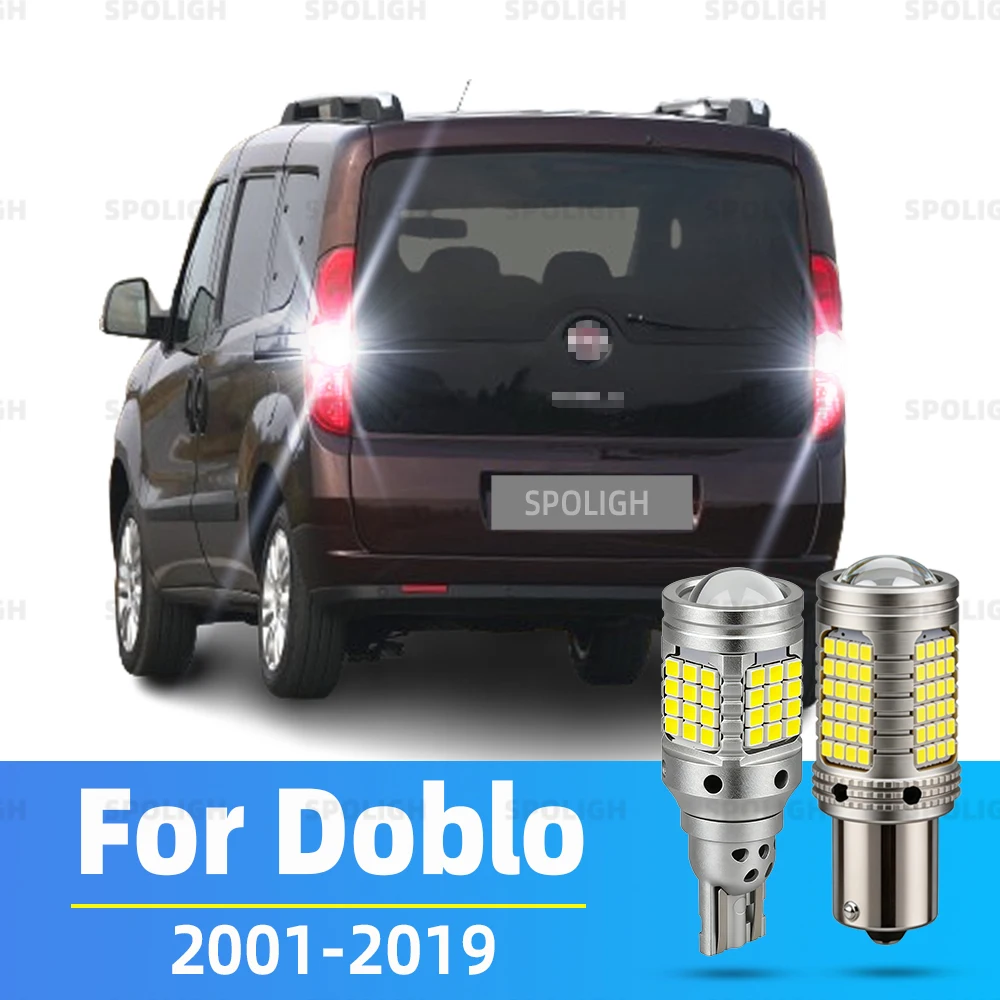 

2pcs LED Reverse Light For Fiat Doblo Accessories 2001-2019 2011 2012 2013 2014 2015 2016 2017 2018 2019 Backup Back Up Lamp