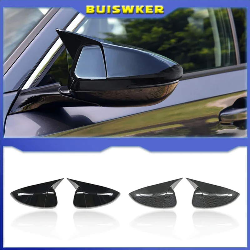 

Car Decoration Stick Rear View Rearview Side Glass Mirror Cover Trim Frame 2pcs For Honda Accord Sedan 10th 2018 2019 2020