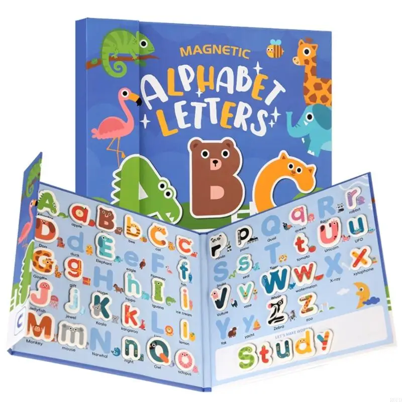 R6FD Spelling Word Learning Book Toy Kids Letter Pairing Education Toy