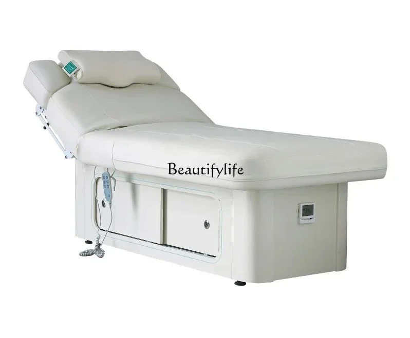 

Beauty Salon Special Bed Automatic Massage Multi-Electric Lifting Heating Spa Music Atmosphere Cloud Bed