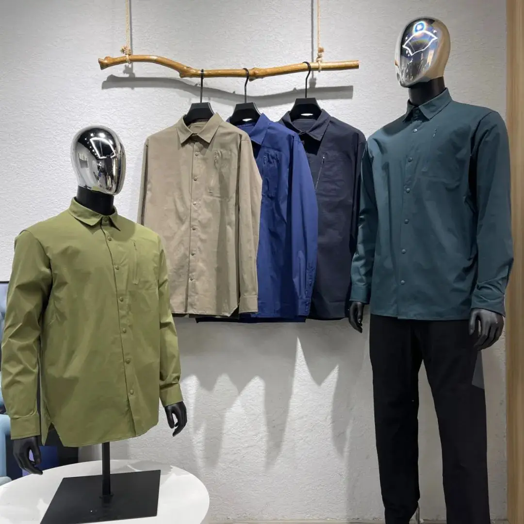 

Легкая дышащая рабочая одежда для мужчин с длинным рукавом, коллекция Весна-Лето, из прочной полиэстеровой ткани, комфортная