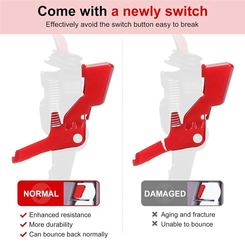 A55X-Trigger Switch Assembly For Dyson V8 SV10 Vacuum Cleaner 967812-01 Replacement Parts Power Button