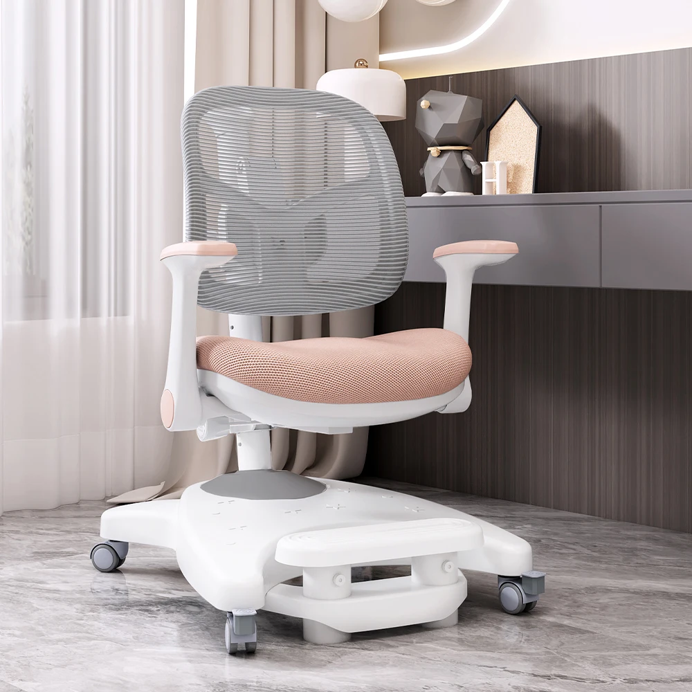 #￥New Design Ergonomic Children Learning Chair Home Furniture High Quality Anti-Hunchback Smart Elevating Kids Study Chair