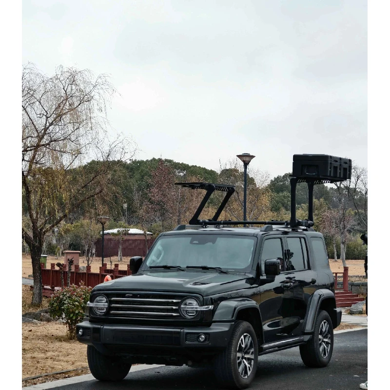 Aluminum Roof Rack Platform 100KG  Capacity Fit For Pickup Trucks