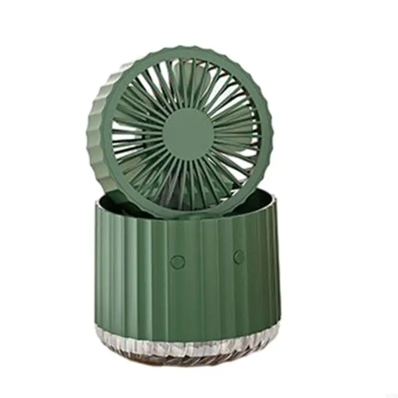 918D có thể gập lại bàn của người hâm mộ quạt người hâm mộ Fan Camping Office Fan Humidifying Fan