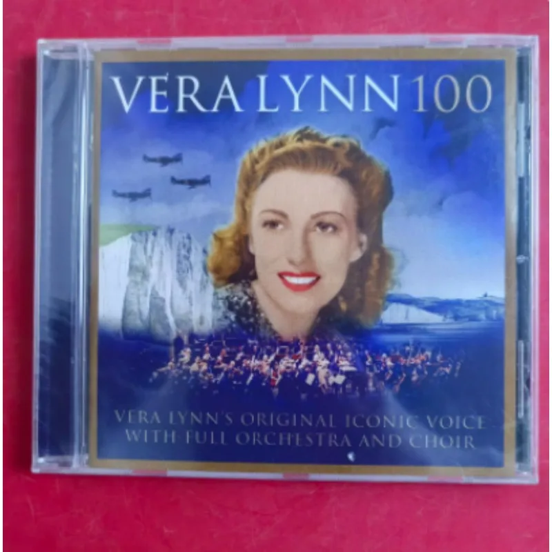 CD Album de Musique Classique Pop Traditionnel et Ballades de Guerre Vera Lynn, 100 Chansons, pour Cosplay, Walkman, Musique de Voiture, Coffret Cadeau
