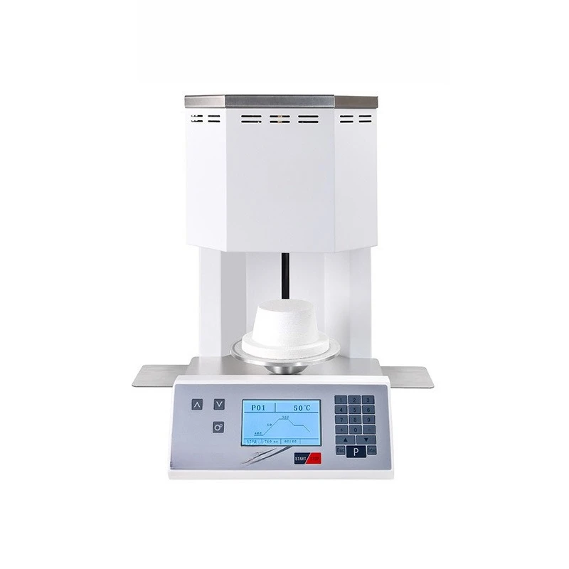 Vacuum porcelain fe technician equipment, dental sintering fu denture factory porcelain feating furnace