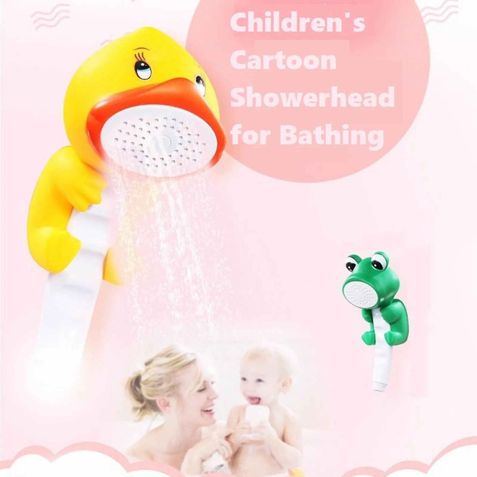 Shower Head Baby Bath Sprayer Kids Shower Highest Pressure Shower Head Bathroom Shower Hose Shower Head Led Lights High Pressure