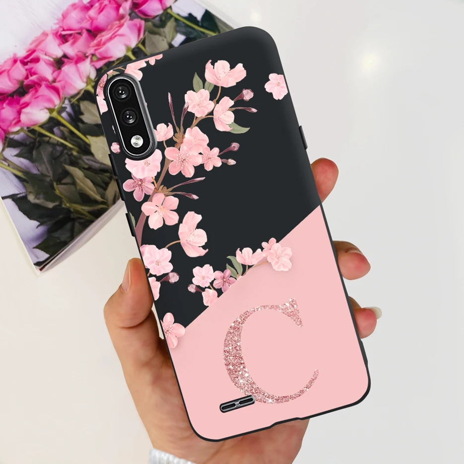 For LG K22 Case LM-K200 LMK200B New Fashion Letters Cover Soft Silicone Phone Case For LG K22 K 22 LGK22 Back Cover 6.2\'\' Bumper