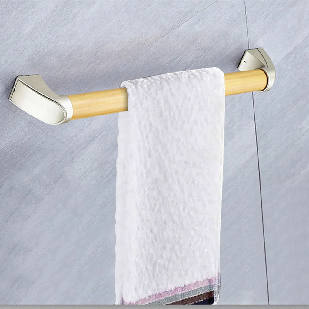 Black Strong Load-bearing Capacity Wooden Grab Bar For Added Safety Wooden Grab Bar Grab Rails