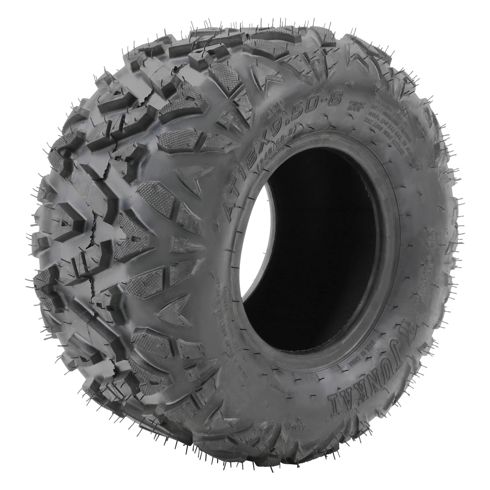Комплект из 2 шин для квадроциклов 18x9.50-8, внедорожные шины 4PR, нагрузка 227 фунтов, шины для газонокосилок, UTV, ка
