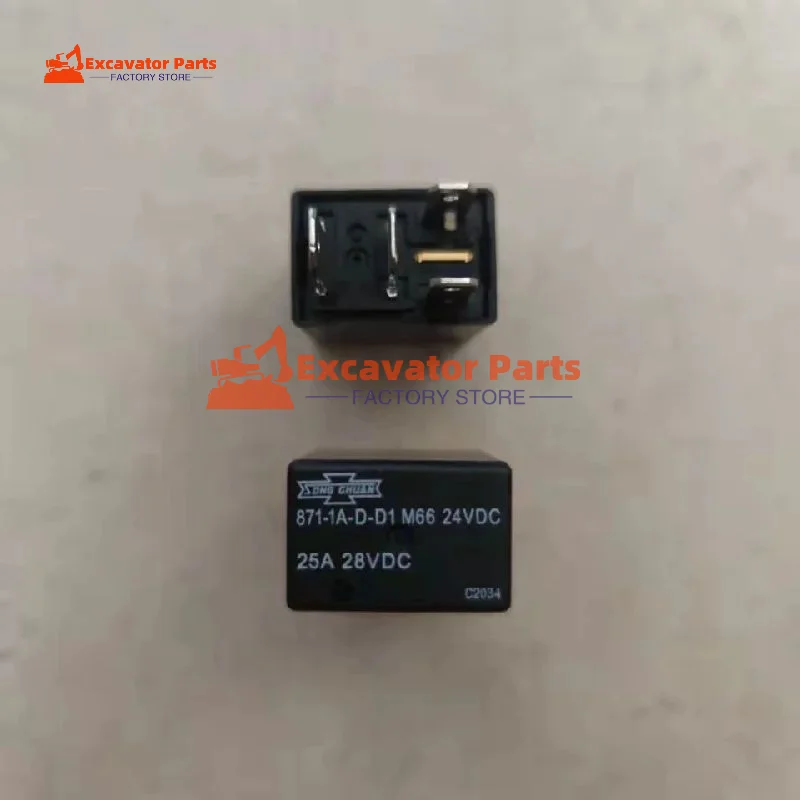 For Xinyuan wheel 65-75-8-9 Computer version relay 24V 24Volt fuse box original factory accessorie Excavator Parts