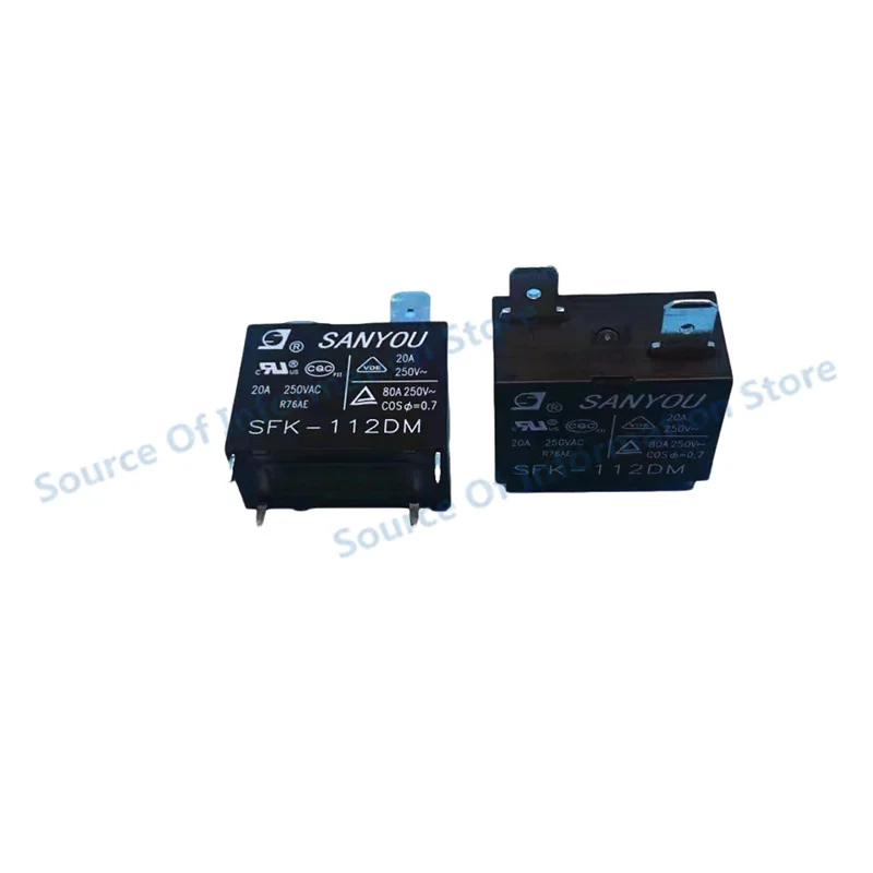 Oryginalny nowy SANYOU SFK-112DM 12VDC DIP-4 przekaźnik klimatyzacji 4-pinowy prąd 20A 250VAC wymienny HF102F-12V G4A-1A-E-12VDC — zdjęcie produktu 4