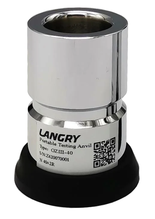 LANGRY GZ Standard Calibration Steel Anvil For Portable Concrete Test Hammer Calibration anvil