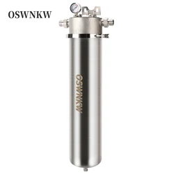 OSWNKW-06 Whole House High Flow Water Filter, High Iodine Coconut Shell CTO Activated Carbon Water Filter