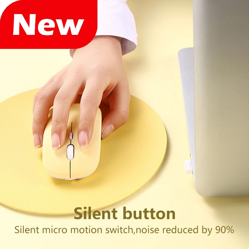 Wireless Mouse for PC Gamer IPad Tablet Mobile Phone Gaming Mouse Magic Silent Ergonomic Bluetooth Mouse Laptop Accessories