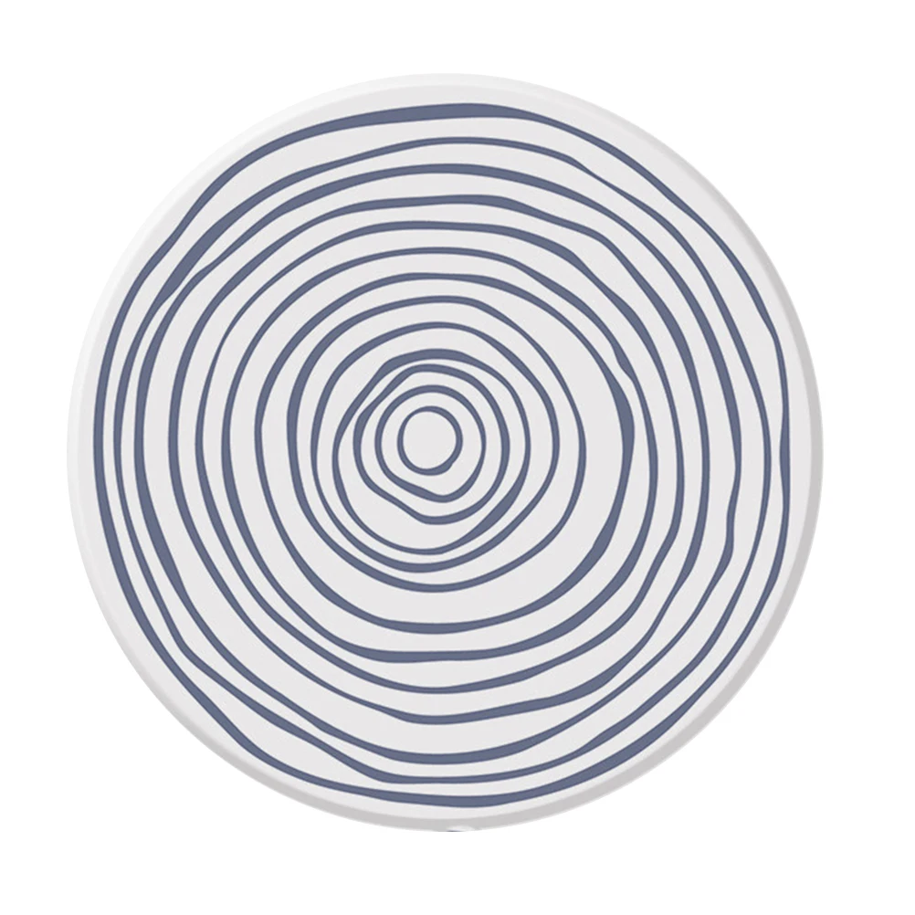 

Round Cup Mats Nonslip Placemats Diatomite Coasters Absorbent Decorative Tableware Protect Mats High Temp Resistant Eco Friendly