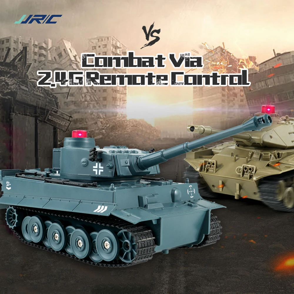 

JJRC строительные игрушки, Электрический военный гусеничный грузовик, боевые танки, Радиоуправляемый автомобиль, гусеничный автомобиль, игр...