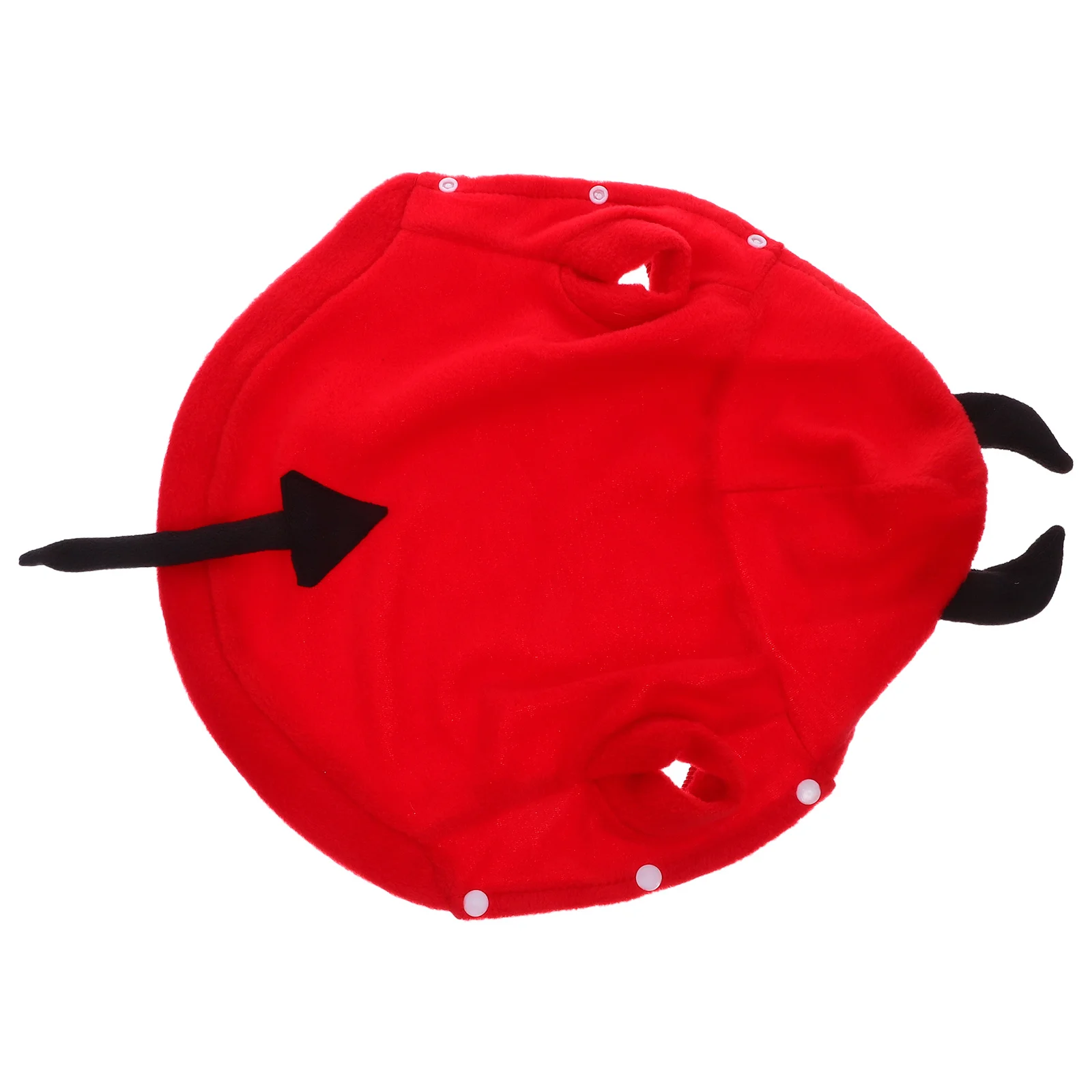 

Pet Devil Costume For Dogs, 3D Halloween Dog Coat, Fashionable Warm Outfit For Walking Jogging Party Photo, Pet Clothes