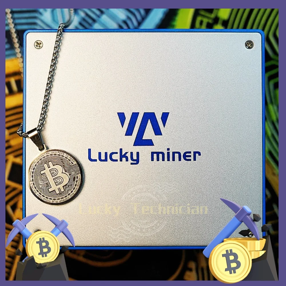 

Lucky Miner LV07 Bitcoin Crypto Solo Miner BTC BCH BSV DGB 1TBH/S SHA256 BM1366 BTC Mining Machine ASIC Lottery Miner NEW 2024