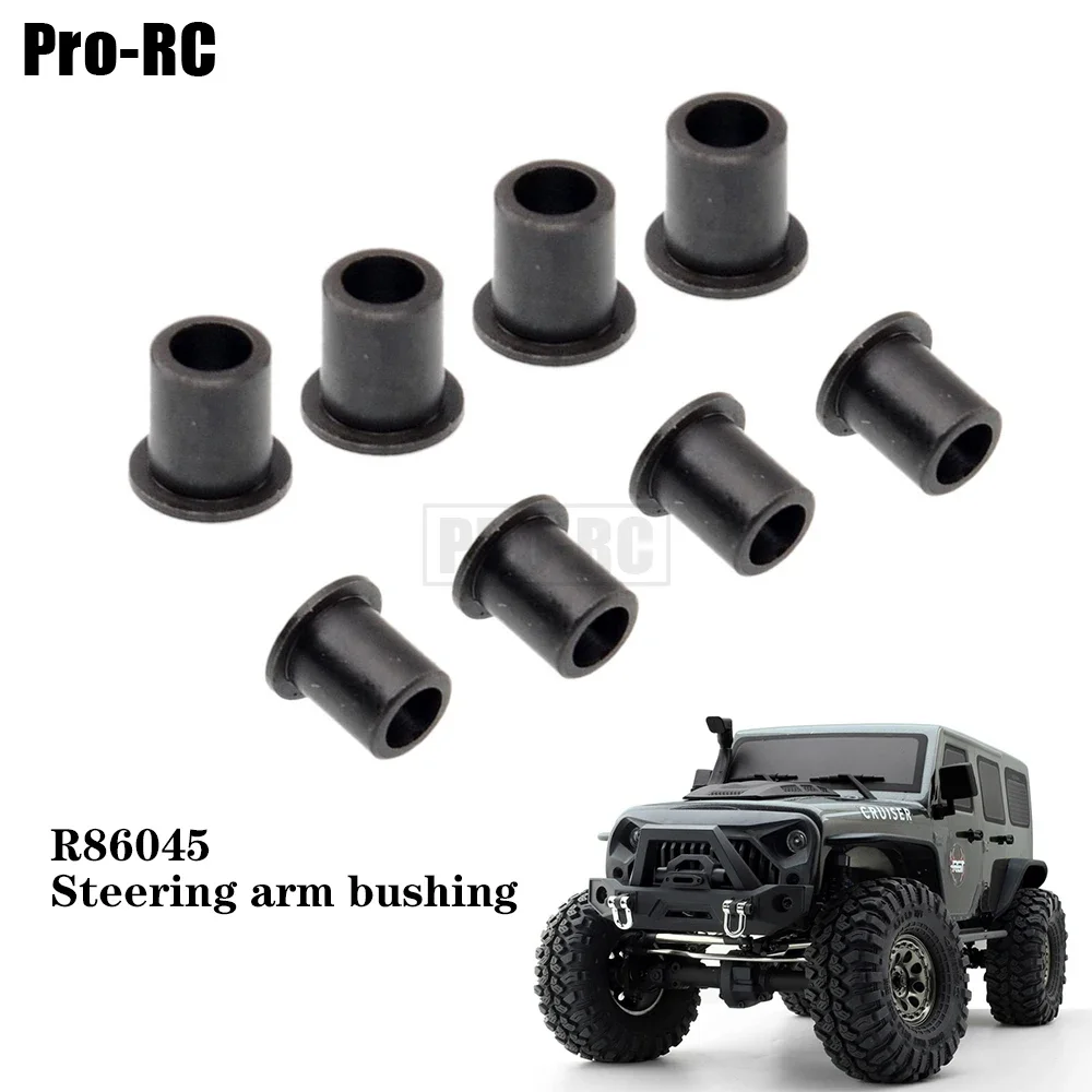 8Pcs King Pin Steering Arm Bushing R86045 Part for  RC Model Car Crawler RGT 1/10 Monster Truck Off Road Rock Cruiser EX86100