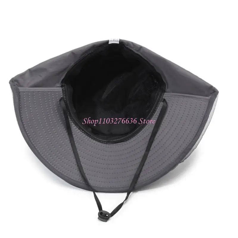 

R6FD Sun Protective Mosquitoes Net Face Guard Hat Lightweight Foldable Headwear For Camping Hiking Fishing Outdoor Gear