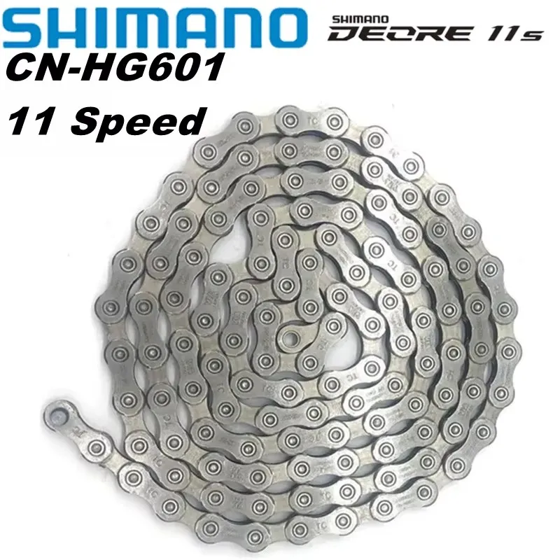 

SHIMANO Deore 105 SLX HG601 11-скоростная цепь HG600 M7000 R7000 для горного велосипеда CN-HG601 MTB шоссейный велосипед 5800 цепей 11 В