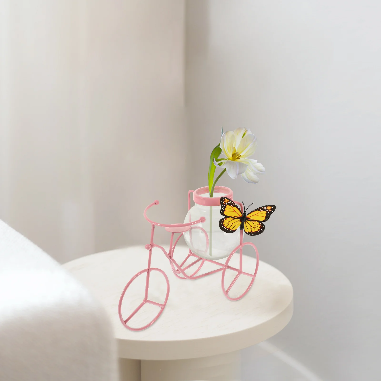 

Simple Style Glass Planter for Home Office Use Transparent Hydroponic Vase for Easy Plant Growth Monitoring Decorative Water