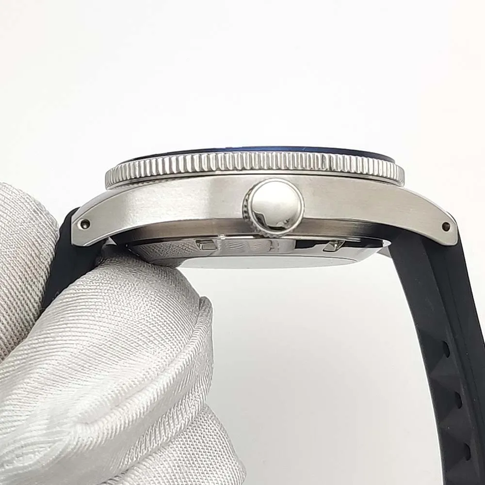 Montre mécanique automatique NH35 pour hommes, étanche, de luxe, verre saphir, cadran lumineux NH35, à la mode, 2025