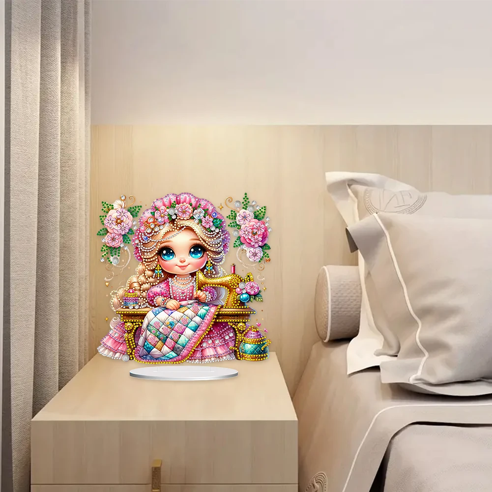 

Набор для алмазной вышивки 2D: плоские фигурки для самостоятельной сборки, двусторонние, для декора стола, для взрослых и начинающих