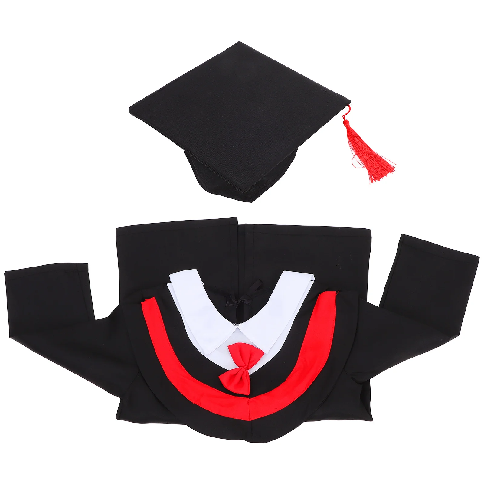 Graduation Gown Cap Tassel Set Costume Comfortable Breathable School Gift Academic Design Celebrate Student Role